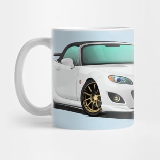 White miata Mug